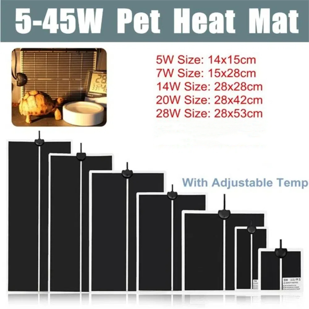 Seedling Heat Mat - 5~28W Fide Isıtma Matı Bitki Tohumu