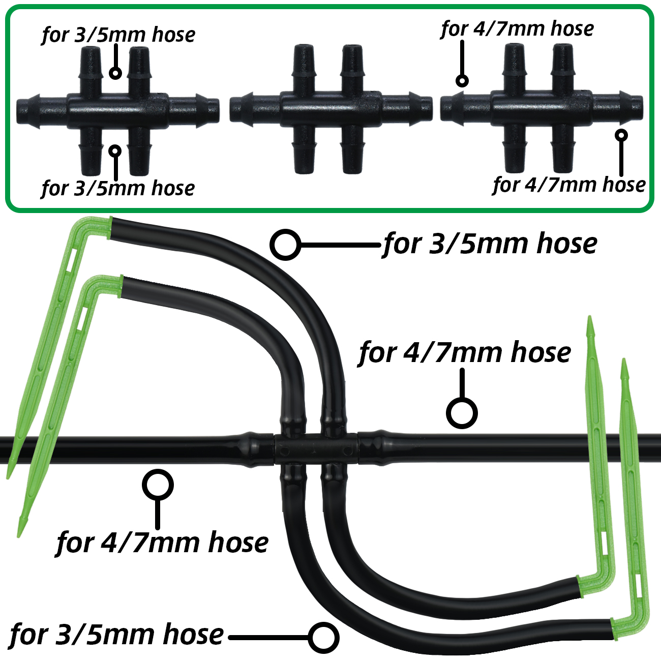 KESLA bahçe 4/7mm 3/5mm hortum - Irrigation Drip Tape incelemesi ve fiyatı