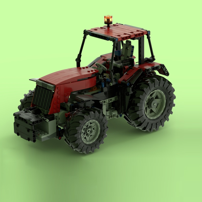 QWERT Kırmızı RC Tarım Traktör - Agriculture Farming Technology incelemesi ve fiyatı