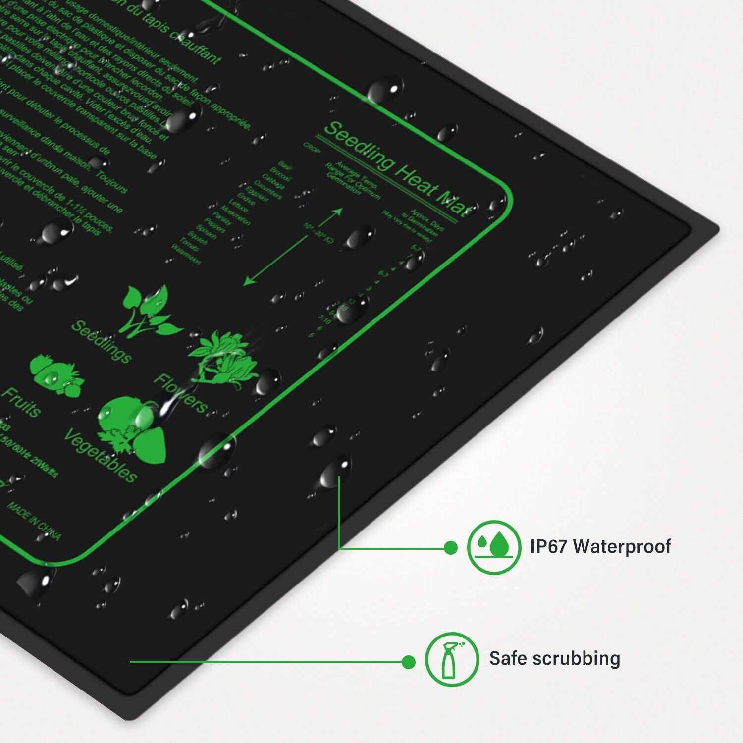 LERWAY 21W Fide Isıtma Matı AB - Seedling Heat Mat incelemesi ve fiyatı