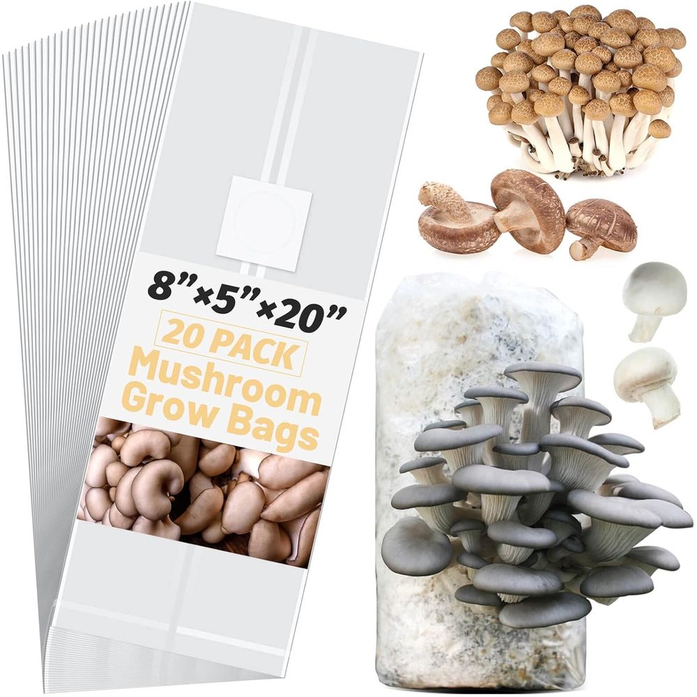 Mantar Miseli Poşetleri, 20 Ad - Mushroom Spawn Bag incelemesi ve fiyatı
