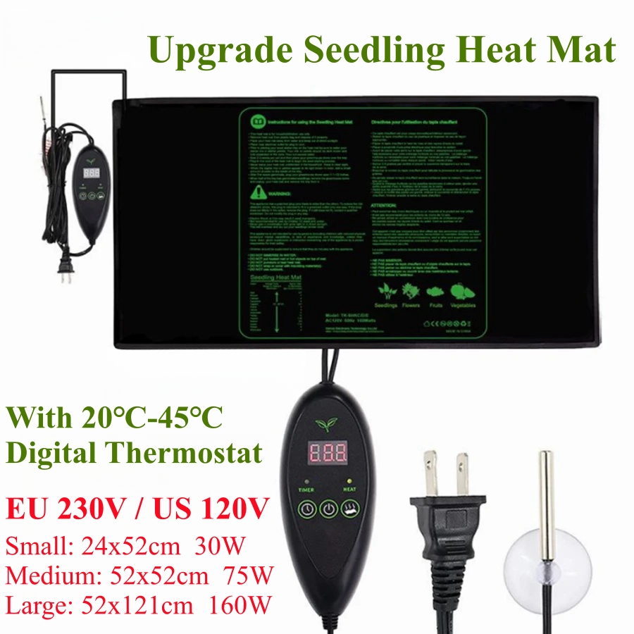 3 Boyut Yükseltme Fide Isı Mat - Seedling Heat Mat incelemesi ve fiyatı