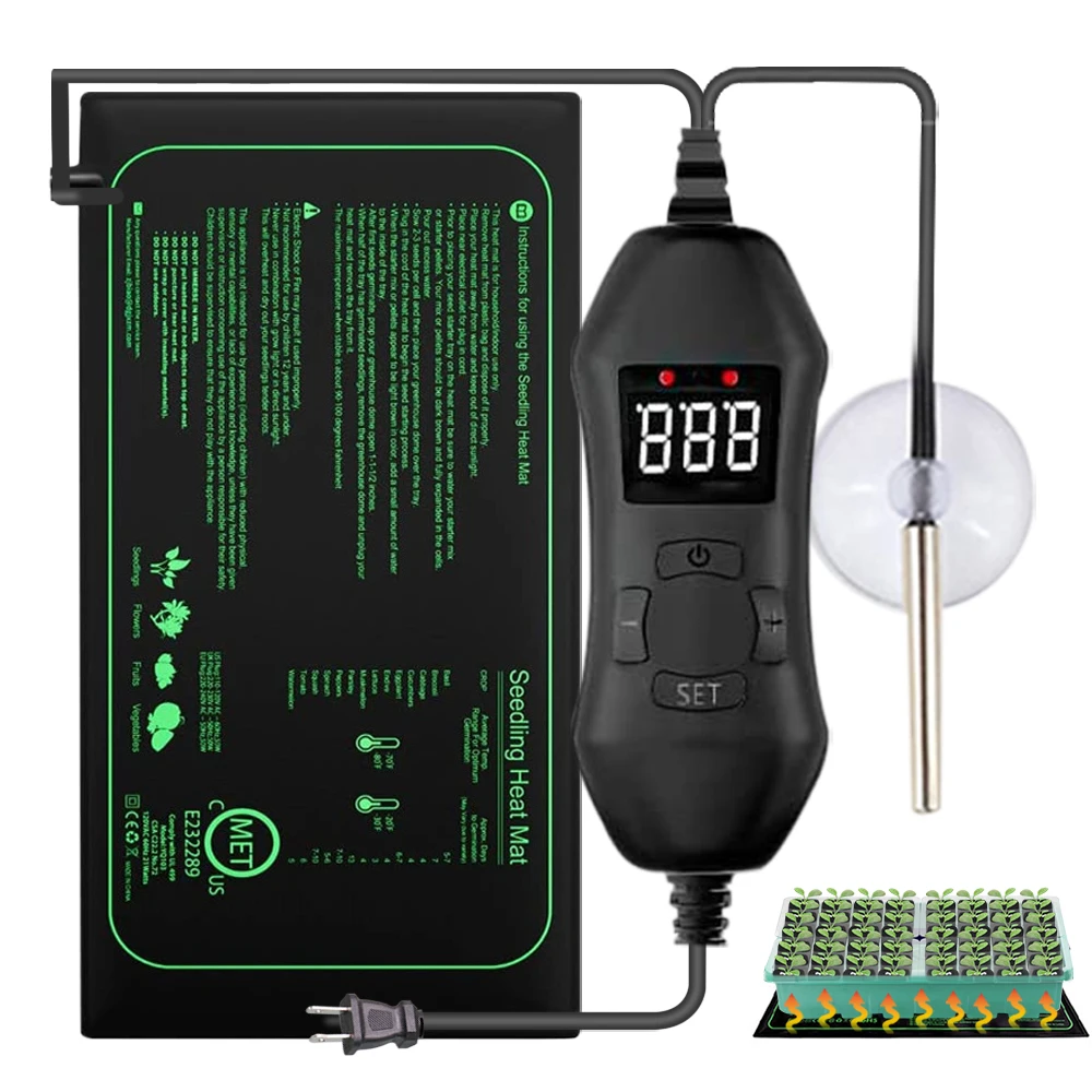 50 W AB-ABD/İNGILTERE/AU Ayarl - Seedling Heat Mat incelemesi ve fiyatı
